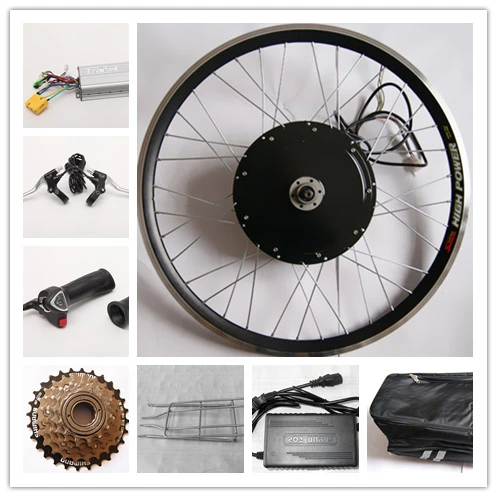 Cnebikes는 전기 자전거 자전거용 48V 1000W 전면 허브 모터 변환 키트를 제조합니다.