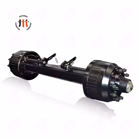 뜨거운 판매 서스펜션 부품 후면 10 독일 세미 트레일러에 사용되는 스텁 액슬