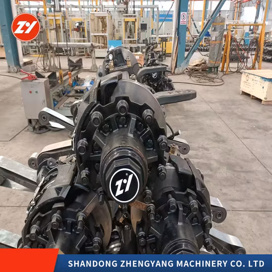 판매를 위한 독일 유형 BPW 트럭 트레일러 드럼 차축 16t 정면 후방 차축